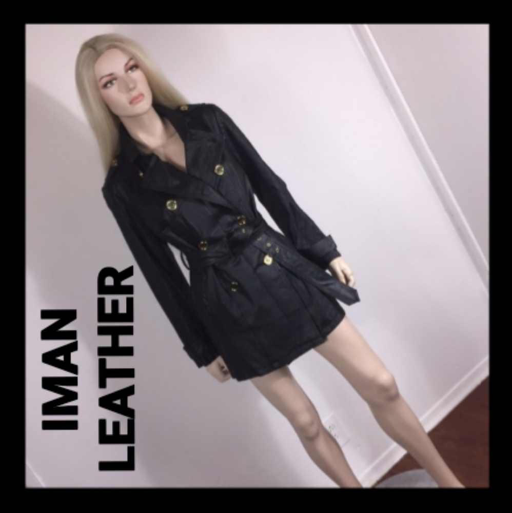 Iman Leather Jacket - image 1